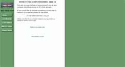 Desktop Screenshot of misc.airwar1.org.uk